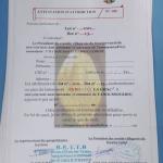 Certificat de localisation – Copropriété (Grand-Bassam)
